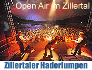 Tausende pilgerten ins Tal der Volksmusik: 17. Open Air-Konzert und Fanwanderung mit "Die Zillertaler Haderlumpen" in Zell am Ziller (©Foto: ofp.team)